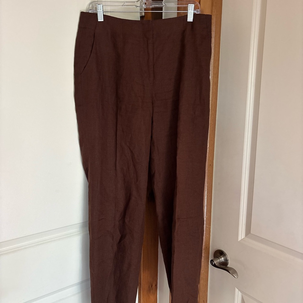 Talbots Chocolate Brown Trousers